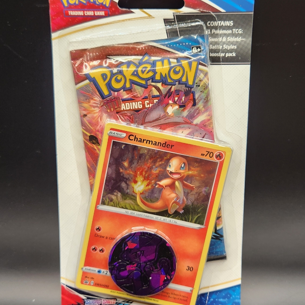 Trading Card Game Set with Charmander Card